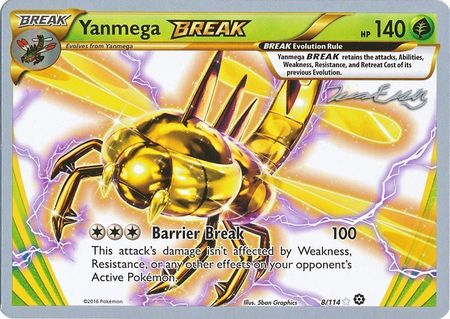 Yanmega BREAK (8/114) (Bebe - Jesper Eriksen) [World Championships 2016] | Galaxy Games LLC