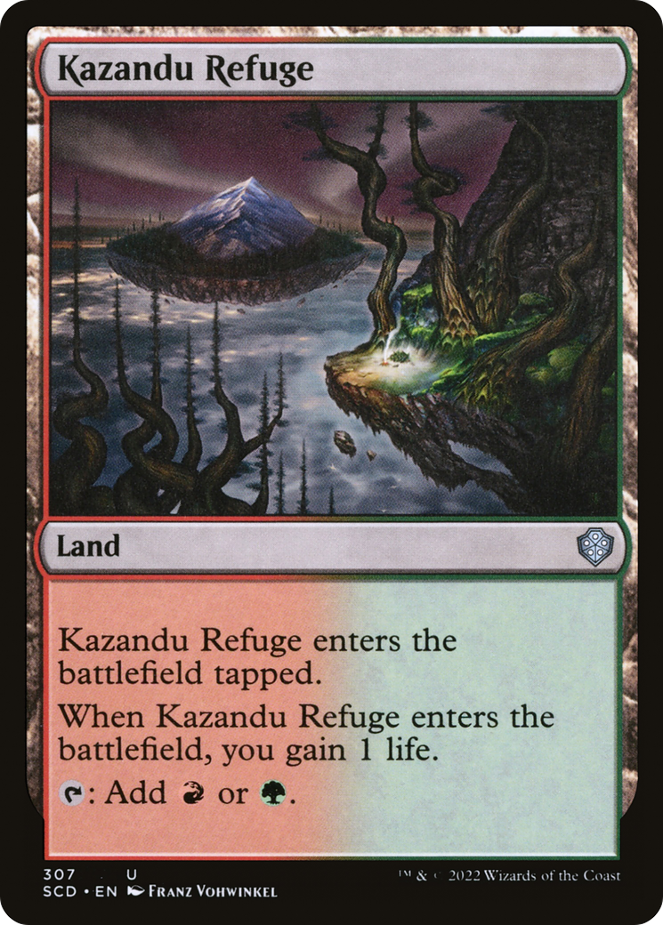 Kazandu Refuge [Starter Commander Decks] | Galaxy Games LLC