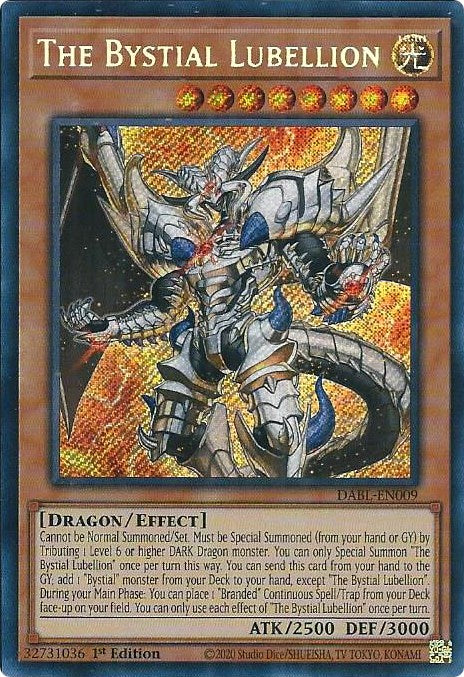 The Bystial Lubellion [DABL-EN009] Secret Rare | Galaxy Games LLC