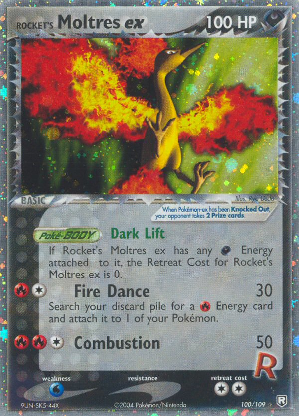 Rocket's Moltres ex (100/109) [EX: Team Rocket Returns] | Galaxy Games LLC