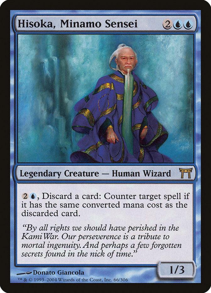 Hisoka, Minamo Sensei [Champions of Kamigawa] | Galaxy Games LLC