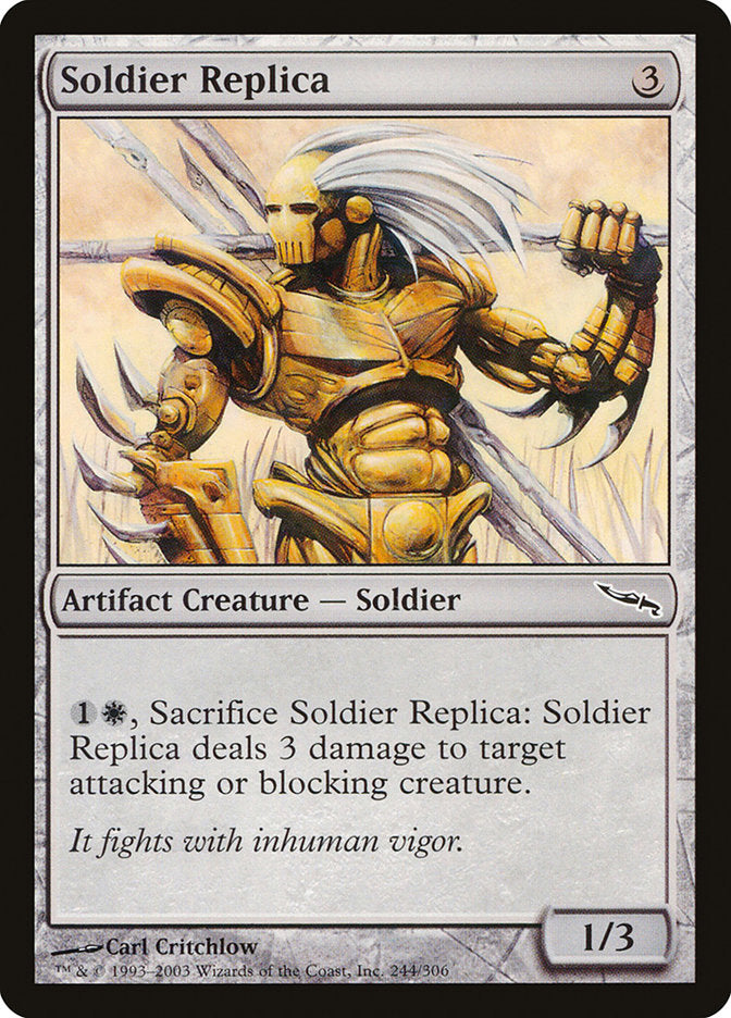 Soldier Replica [Mirrodin] | Galaxy Games LLC