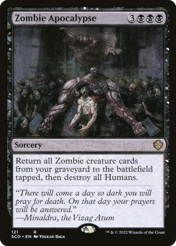 Zombie Apocalypse [Starter Commander Decks] | Galaxy Games LLC