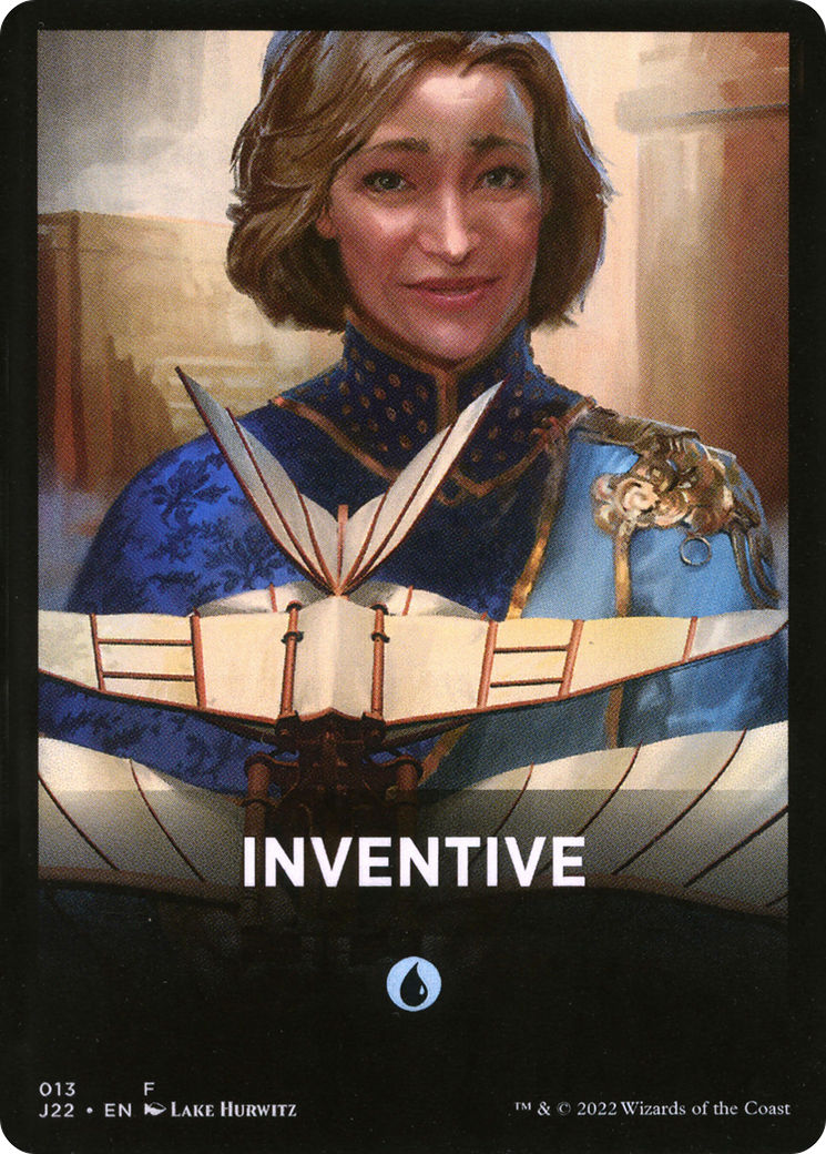 Inventive Theme Card [Jumpstart 2022 Front Cards] | Galaxy Games LLC