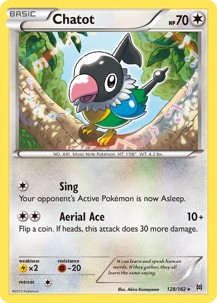 Chatot (128/162) [XY: BREAKthrough] | Galaxy Games LLC