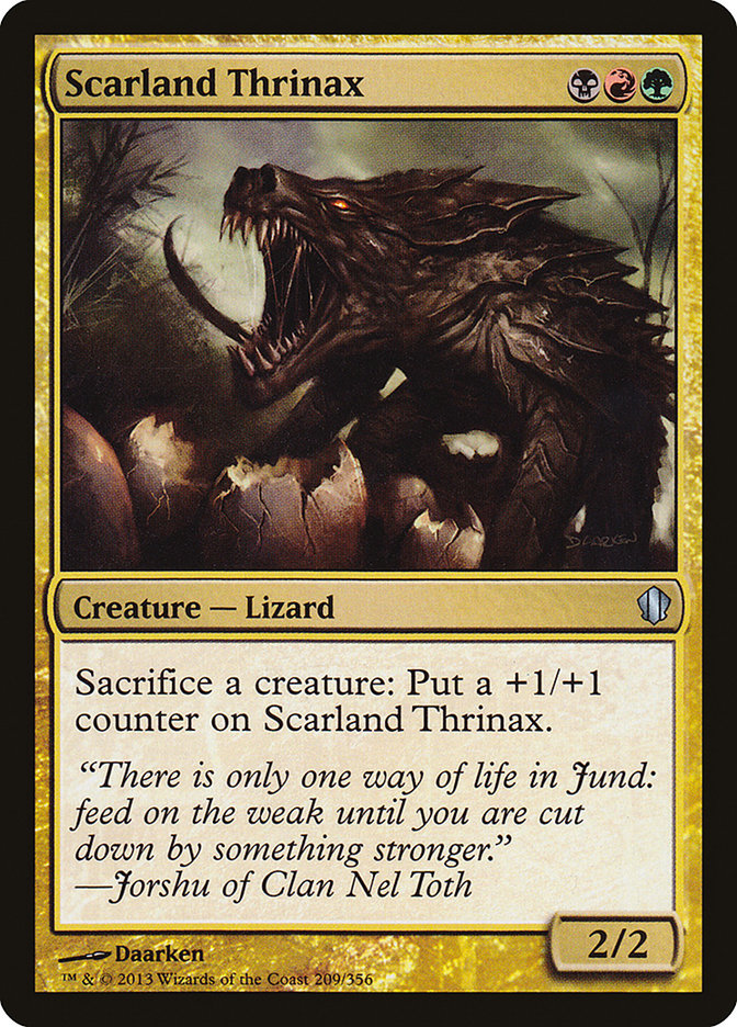 Scarland Thrinax [Commander 2013] | Galaxy Games LLC