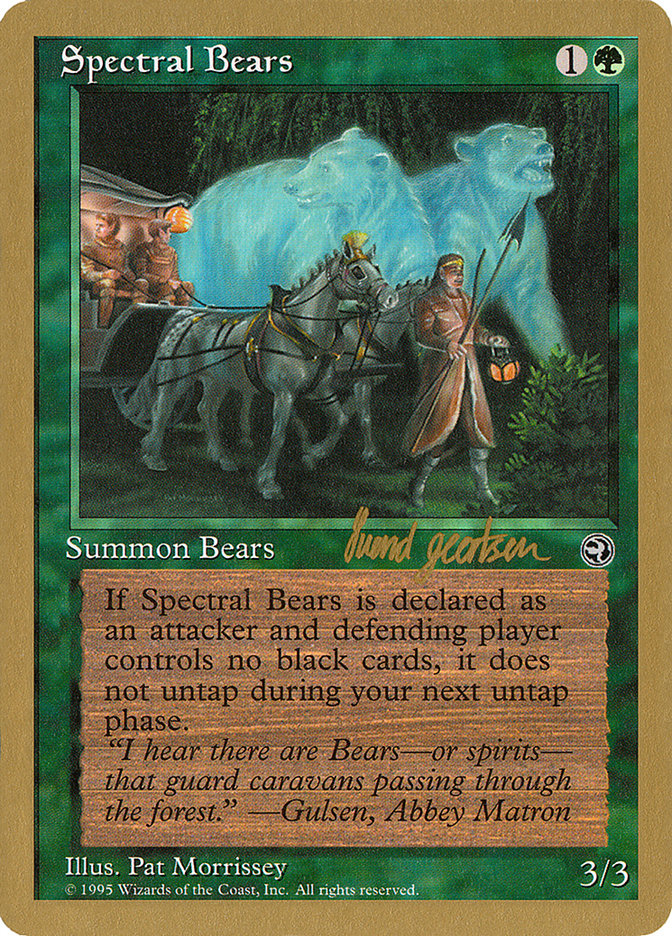 Spectral Bears (Svend Geertsen) [World Championship Decks 1997] | Galaxy Games LLC