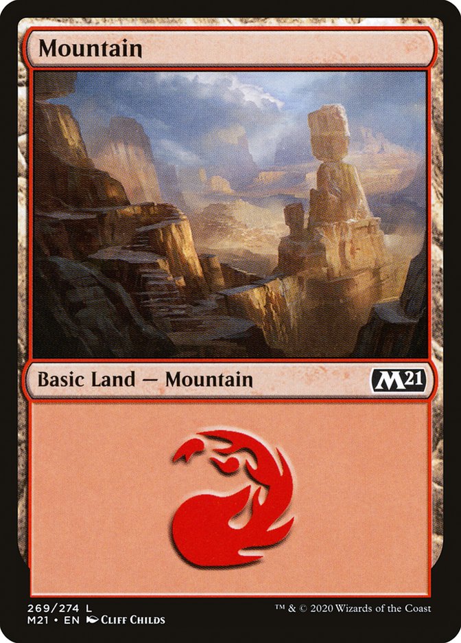 Mountain (269) [Core Set 2021] | Galaxy Games LLC