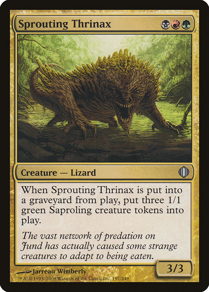 Sprouting Thrinax [Shards of Alara] | Galaxy Games LLC