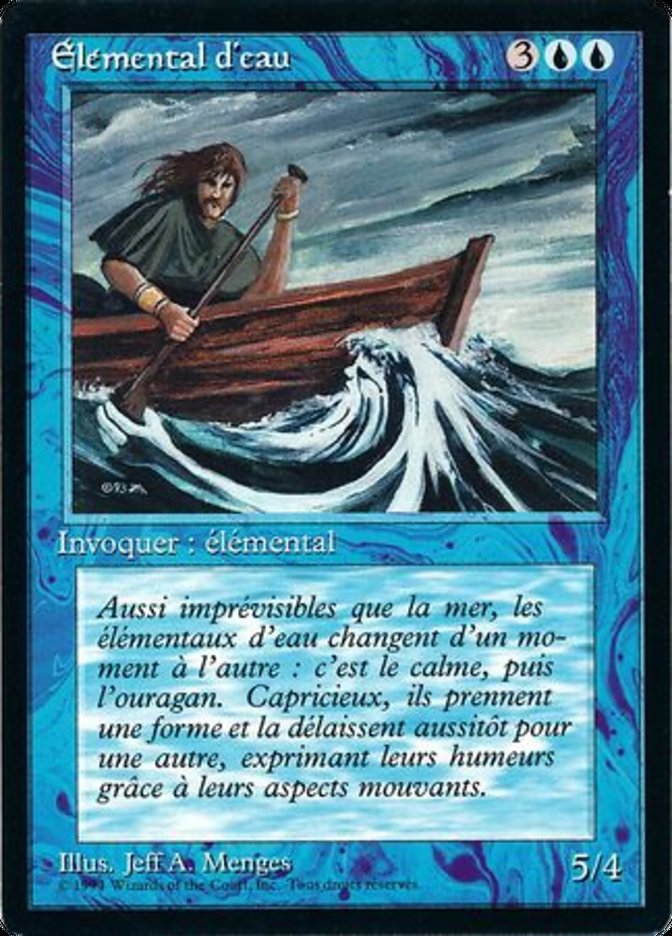 Water Elemental [Foreign Black Border] | Galaxy Games LLC