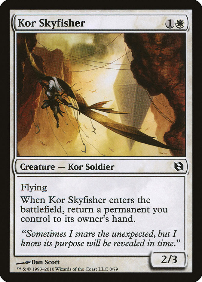 Kor Skyfisher [Duel Decks: Elspeth vs. Tezzeret] | Galaxy Games LLC