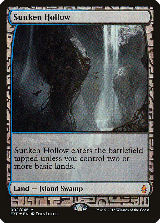 Sunken Hollow [Zendikar Expeditions] | Galaxy Games LLC