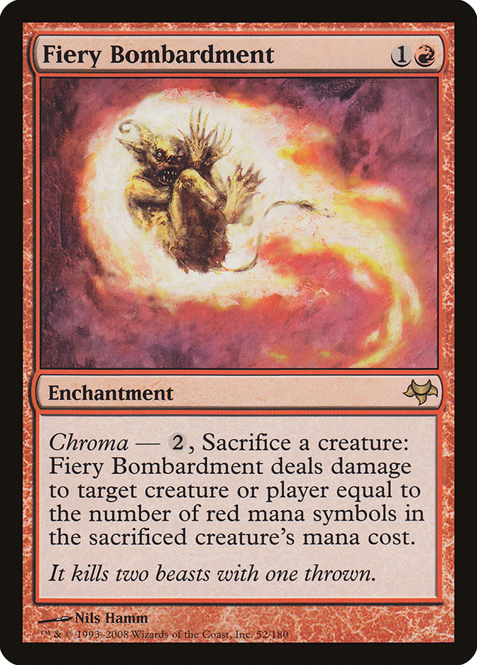 Fiery Bombardment [Eventide] | Galaxy Games LLC