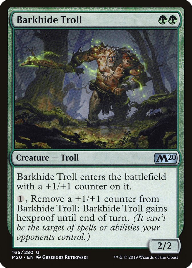 Barkhide Troll [Core Set 2020] | Galaxy Games LLC