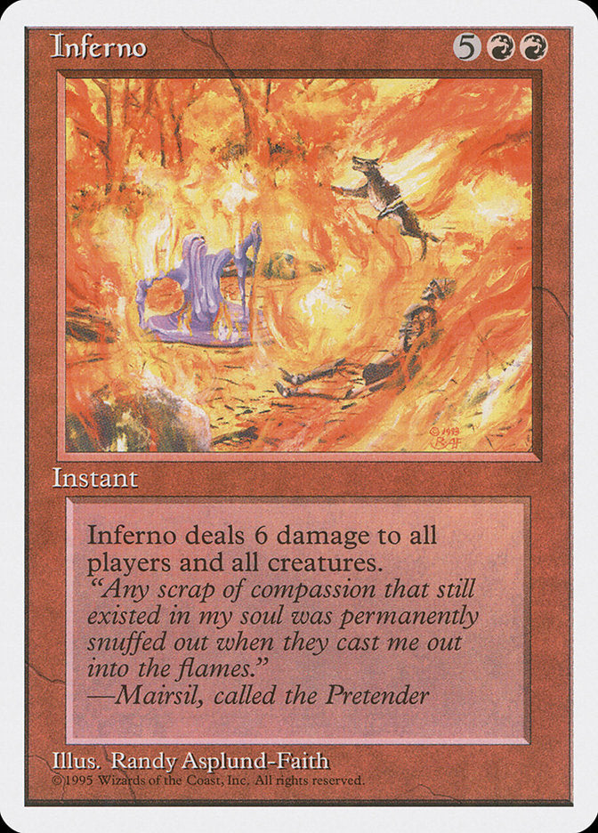 Inferno [Fourth Edition] | Galaxy Games LLC