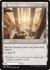 Skyclave Cleric // Skyclave Basilica [Zendikar Rising] | Galaxy Games LLC