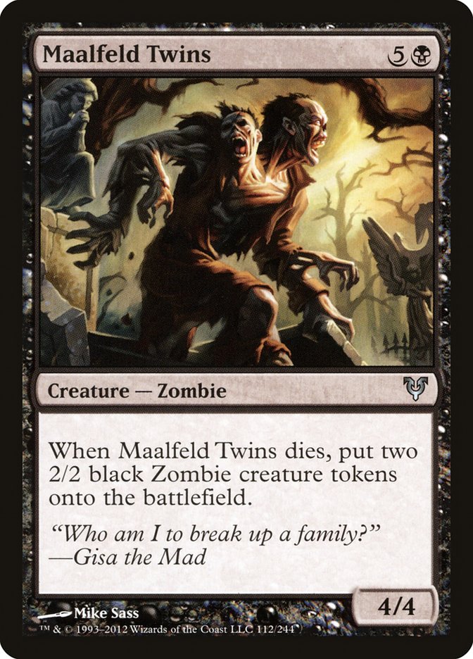 Maalfeld Twins [Avacyn Restored] | Galaxy Games LLC