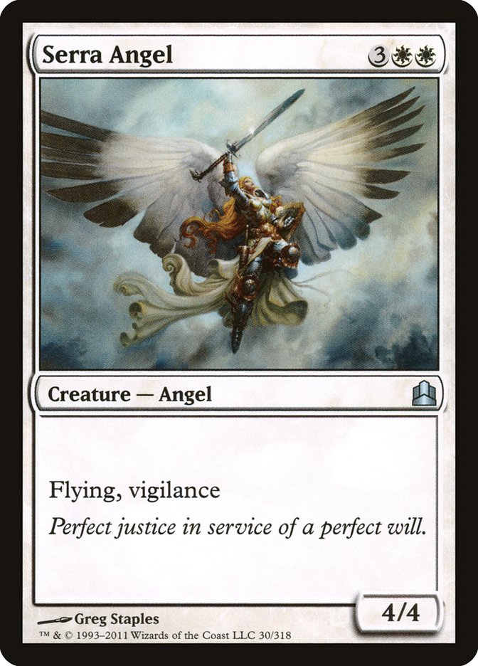 Serra Angel [Commander 2011] | Galaxy Games LLC