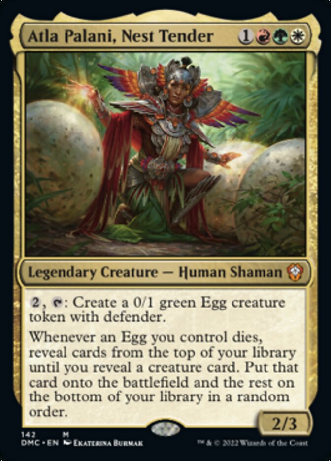 Atla Palani, Nest Tender [Dominaria United Commander] | Galaxy Games LLC