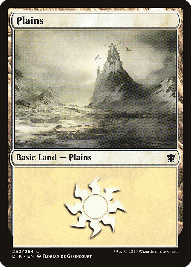 Plains (252) [Dragons of Tarkir] | Galaxy Games LLC