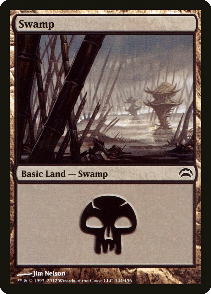 Swamp (144) [Planechase 2012] | Galaxy Games LLC