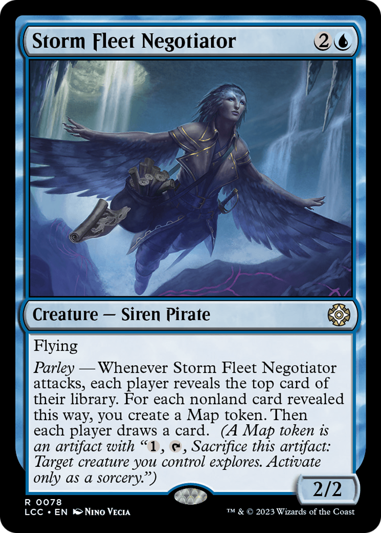 Storm Fleet Negotiator [The Lost Caverns of Ixalan Commander] | Galaxy Games LLC