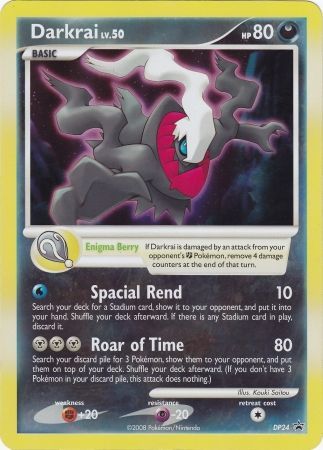 Darkrai (DP24) (Jumbo Card) [Diamond & Pearl: Black Star Promos] | Galaxy Games LLC