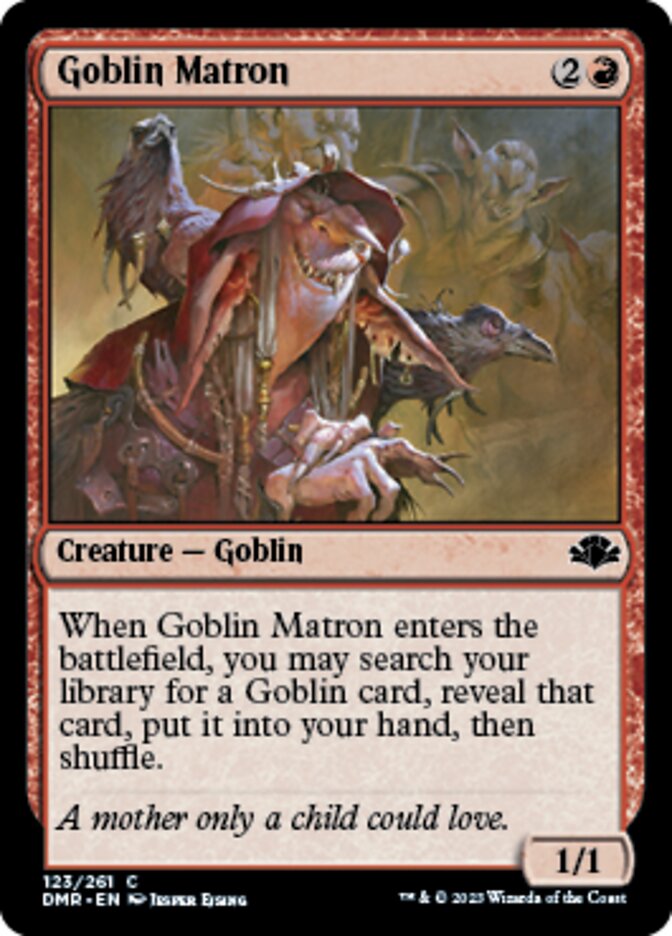 Goblin Matron [Dominaria Remastered] | Galaxy Games LLC