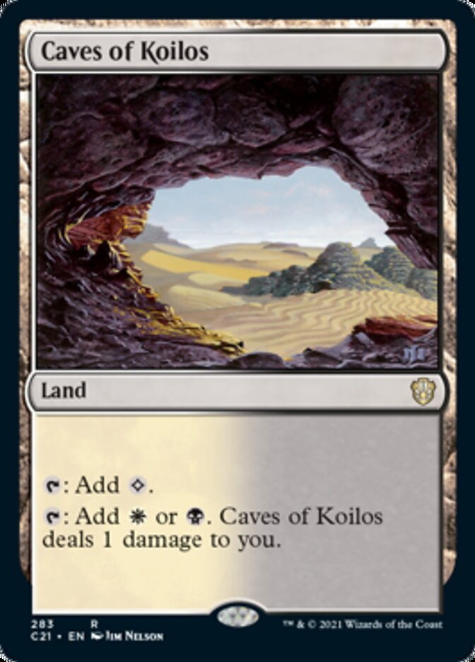Caves of Koilos [Commander 2021] | Galaxy Games LLC