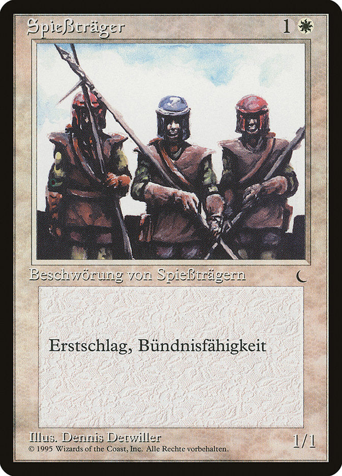 Pikemen (German) - "SpieBtrager" [Renaissance] | Galaxy Games LLC