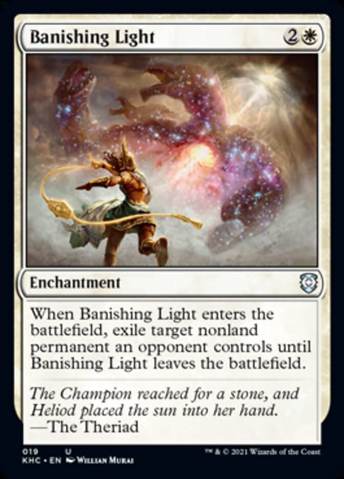 Banishing Light [Kaldheim Commander] | Galaxy Games LLC