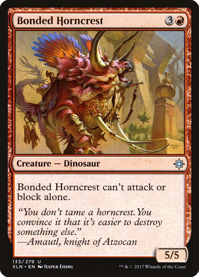 Bonded Horncrest [Ixalan] | Galaxy Games LLC