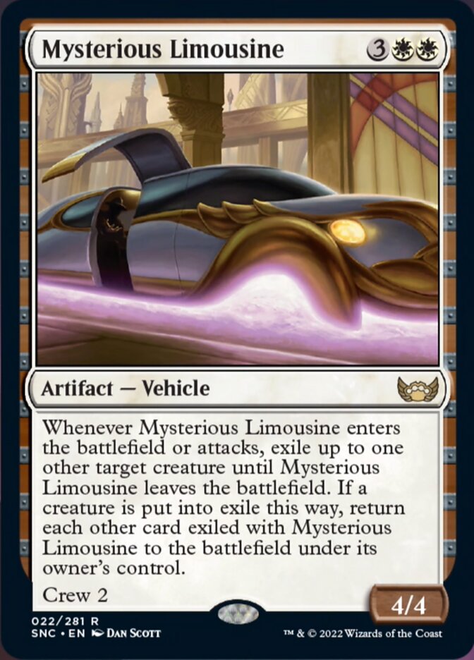 Mysterious Limousine [Streets of New Capenna] | Galaxy Games LLC