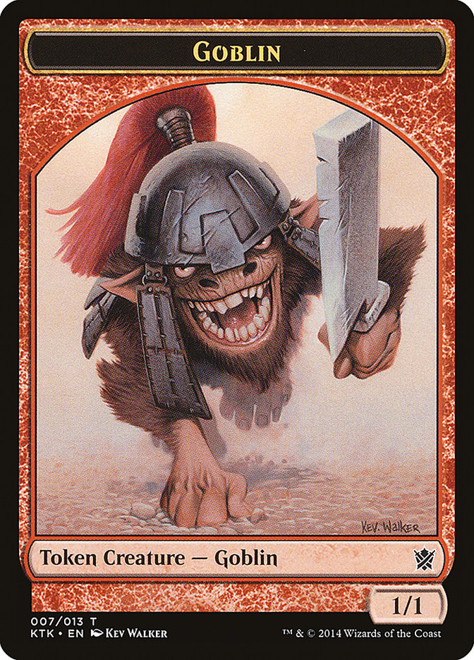Goblin Token [Khans of Tarkir Tokens] | Galaxy Games LLC
