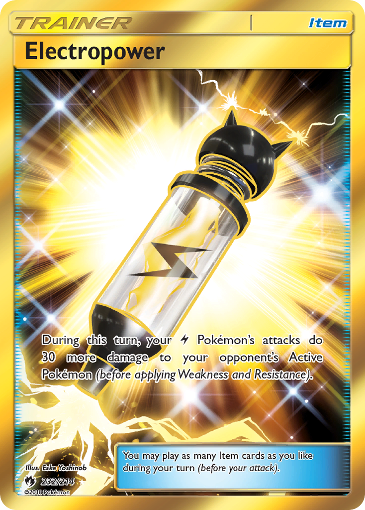 Electropower (232/214) [Sun & Moon: Lost Thunder] | Galaxy Games LLC