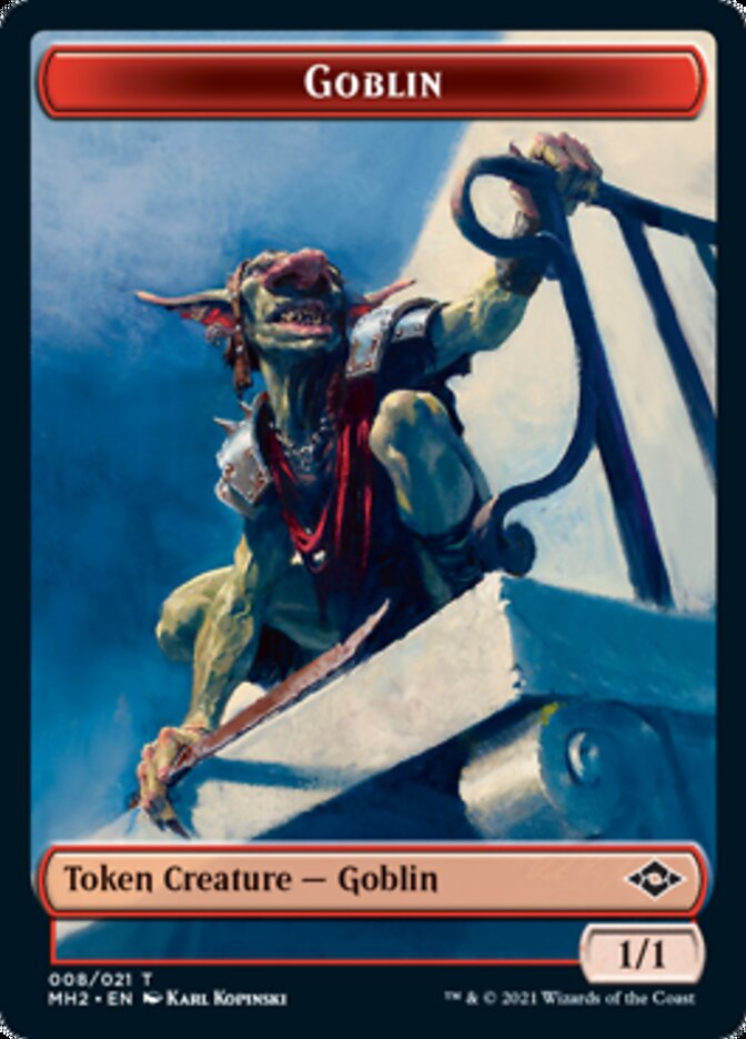 Goblin Token [Modern Horizons 2 Tokens] | Galaxy Games LLC