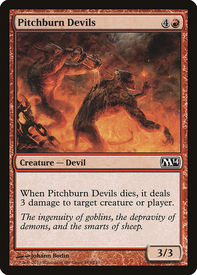 Pitchburn Devils [Magic 2014] | Galaxy Games LLC