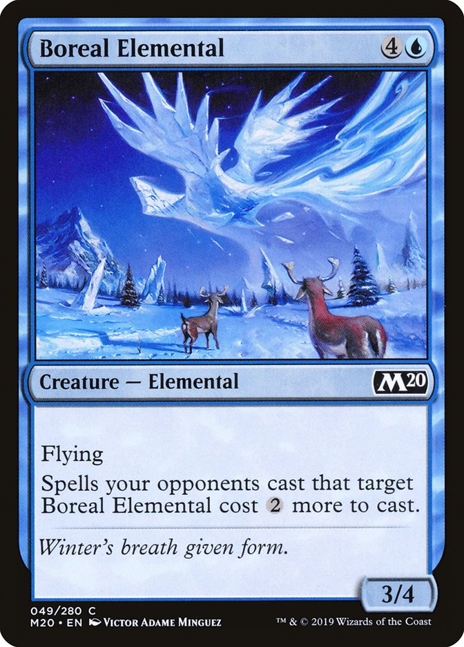 Boreal Elemental [Core Set 2020] | Galaxy Games LLC