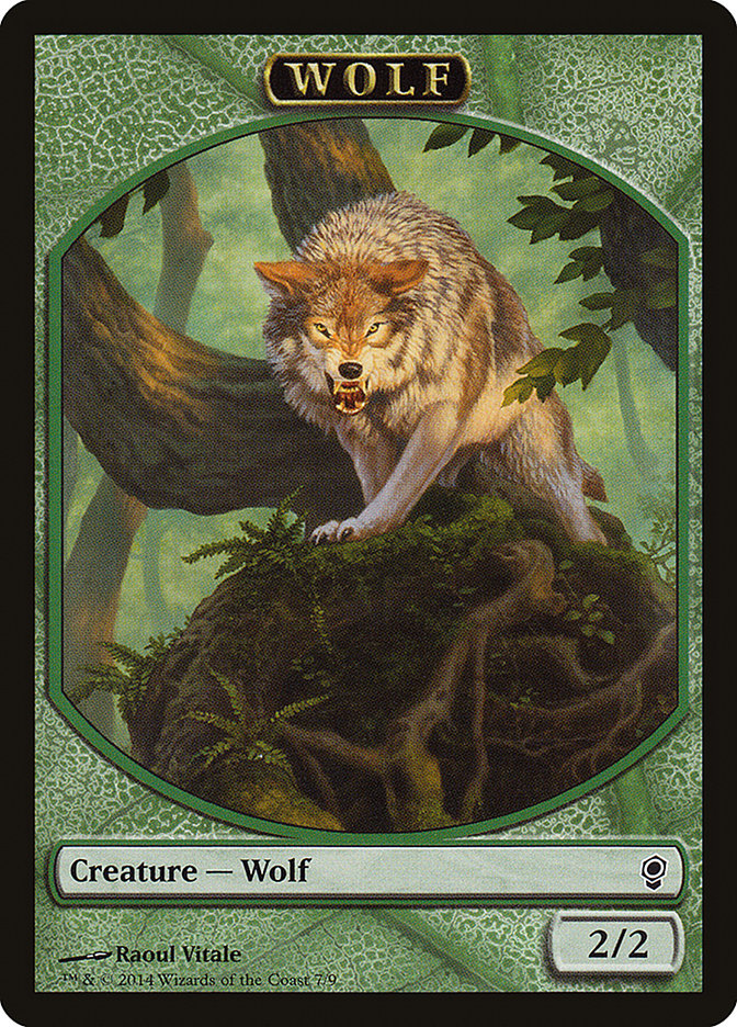 Wolf Token [Conspiracy Tokens] | Galaxy Games LLC