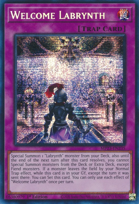 Welcome Labrynth [MP23-EN235] Prismatic Secret Rare | Galaxy Games LLC