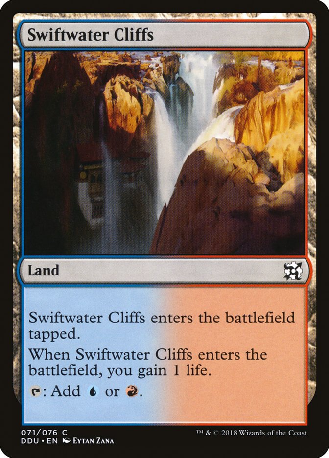 Swiftwater Cliffs [Duel Decks: Elves vs. Inventors] | Galaxy Games LLC