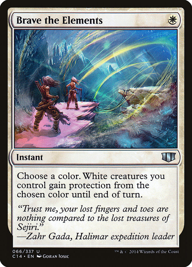 Brave the Elements [Commander 2014] | Galaxy Games LLC
