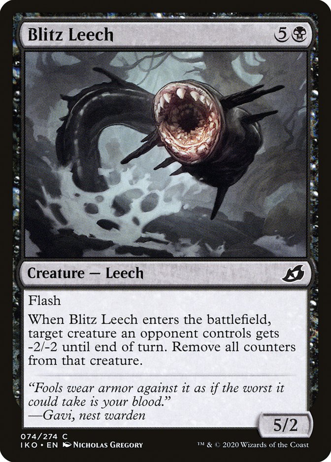 Blitz Leech [Ikoria: Lair of Behemoths] | Galaxy Games LLC