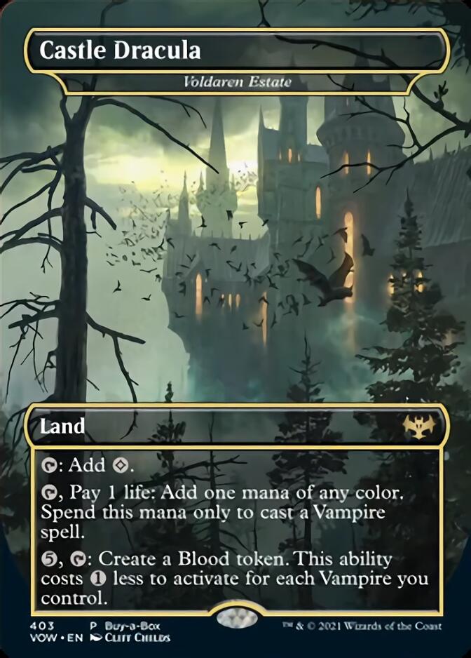 Voldaren Estate - Castle Dracula (Buy-A-Box) [Innistrad: Crimson Vow] | Galaxy Games LLC