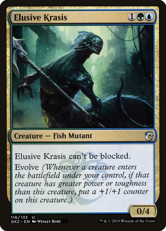 Elusive Krasis [Ravnica Allegiance Guild Kit] | Galaxy Games LLC