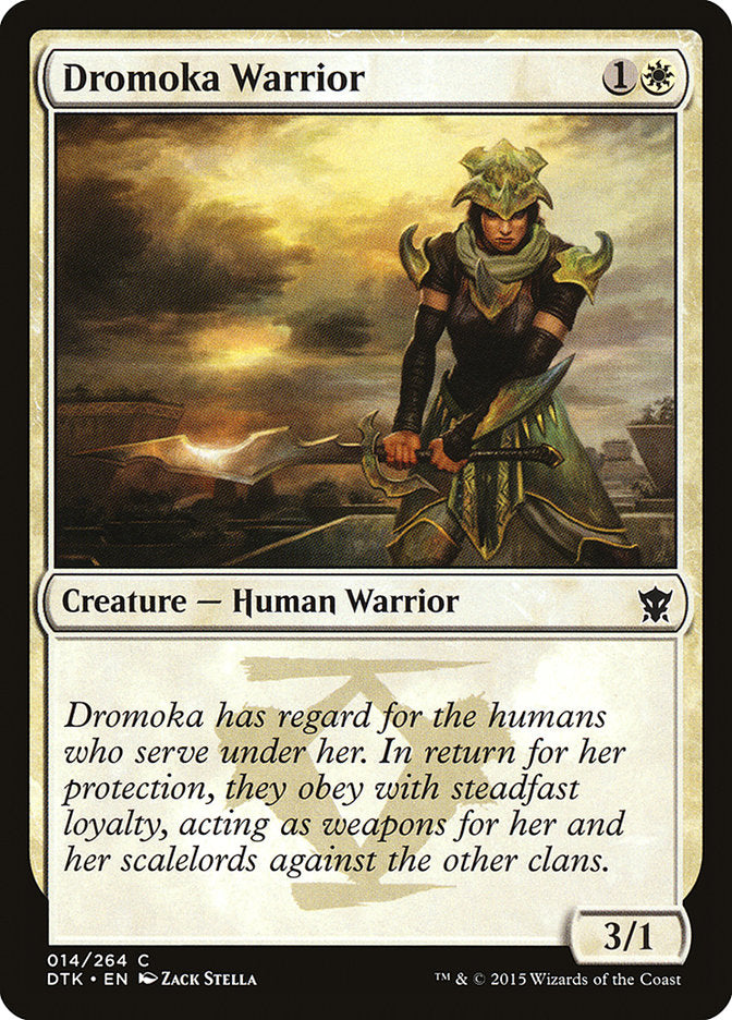 Dromoka Warrior [Dragons of Tarkir] | Galaxy Games LLC