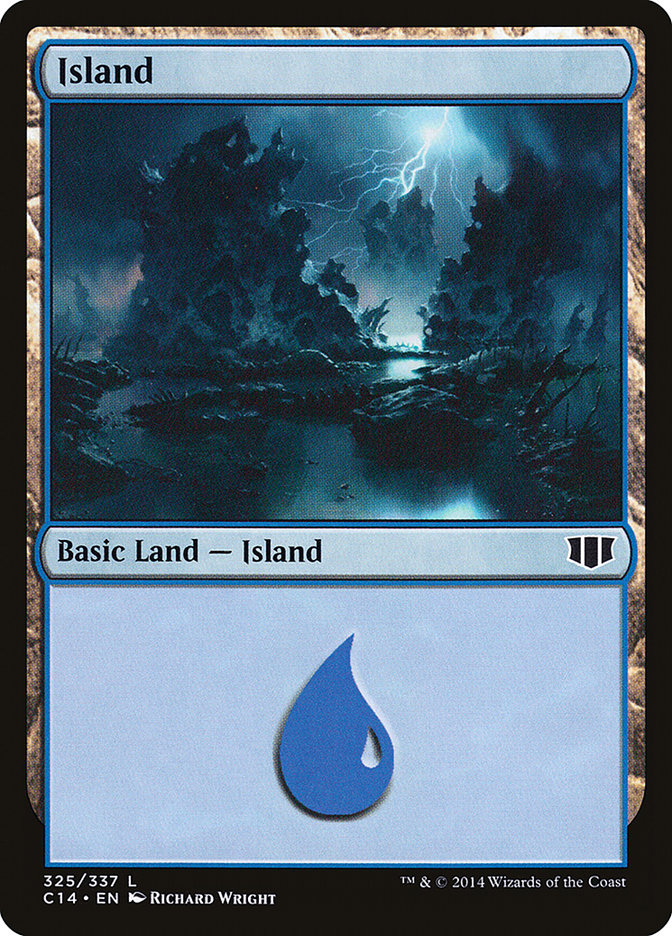Island (325) [Commander 2014] | Galaxy Games LLC