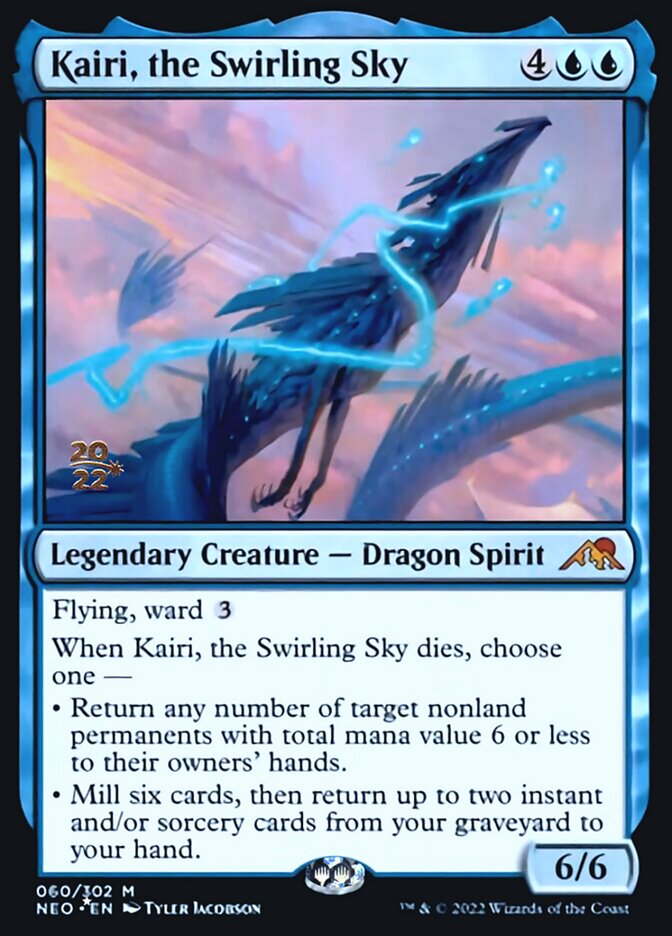 Kairi, the Swirling Sky [Kamigawa: Neon Dynasty Prerelease Promos] | Galaxy Games LLC