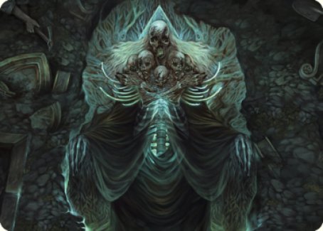 Myrkul, Lord of Bones Art Card (39) [Commander Legends: Battle for Baldur's Gate Art Series] | Galaxy Games LLC