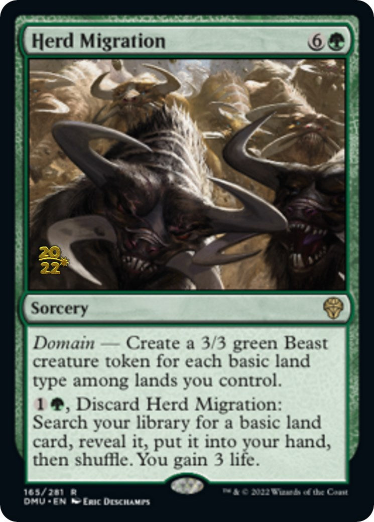 Herd Migration [Dominaria United Prerelease Promos] | Galaxy Games LLC